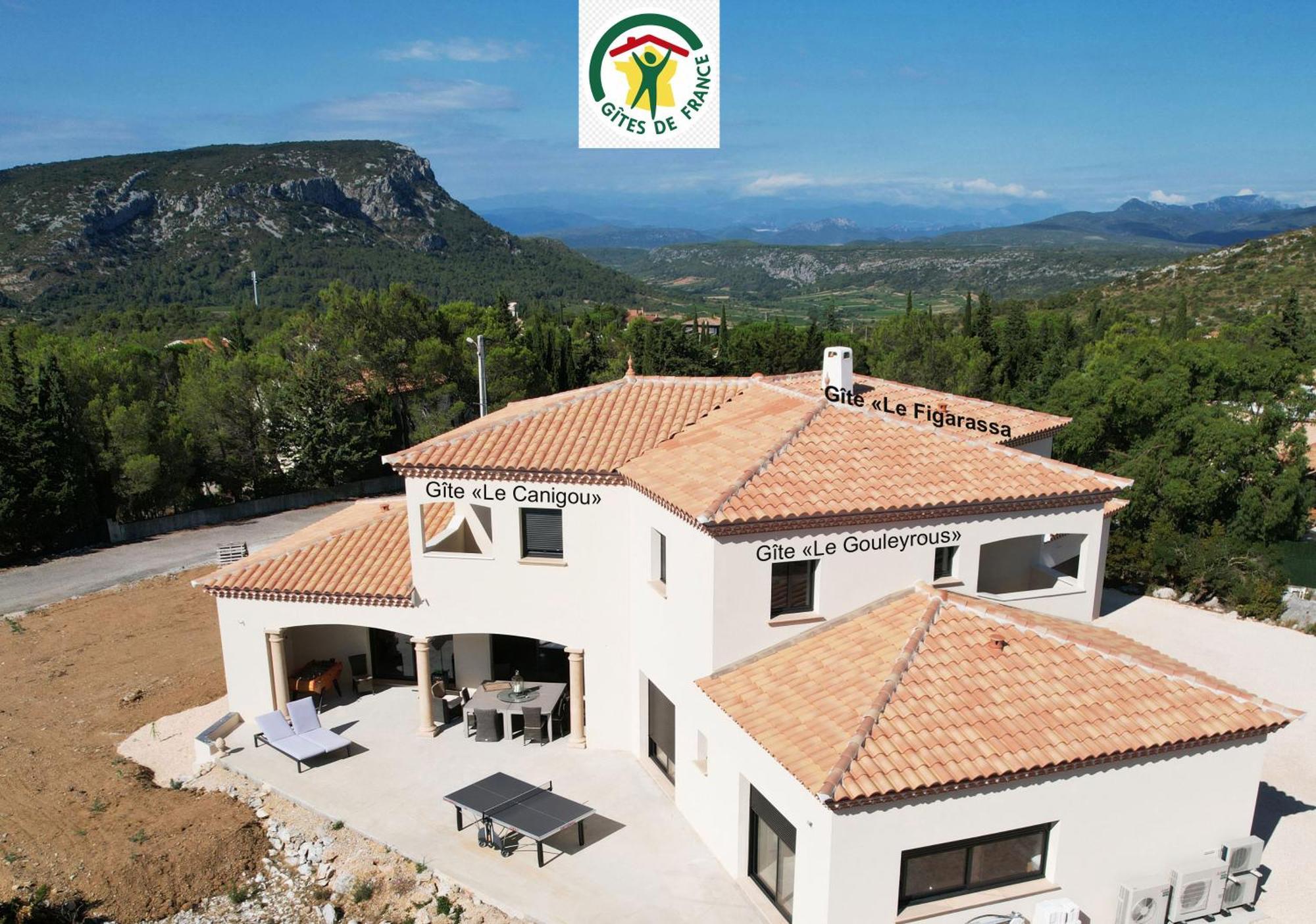 Trois Appartements Au Sein Du Mas Jams - Le Gouleyrous, Le Canigou Et Le Figarassa Vingrau Εξωτερικό φωτογραφία